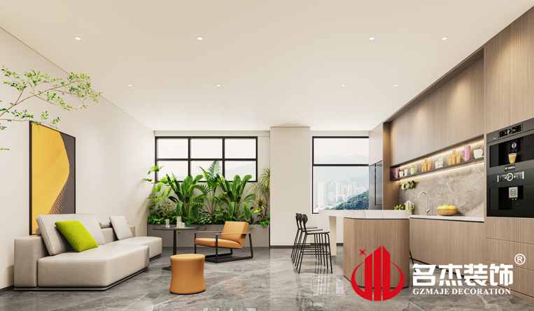 休閑區(qū)裝修設計效果