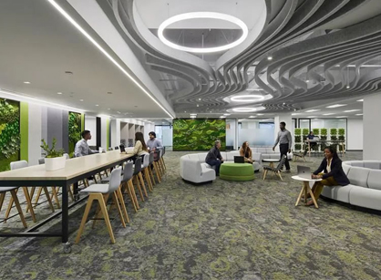 精彩多元的總部辦公室裝修設計空間是怎樣打造的——Securian Financial