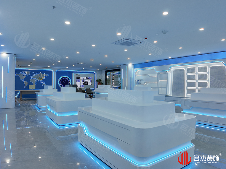 展廳裝修實景效果